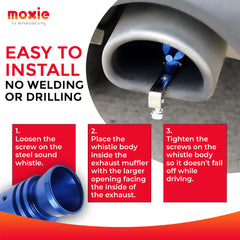 Universal Car Exhaust Whistle