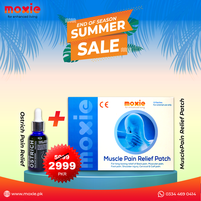 Combo Deal 2 -  Muscle Patch + Pain Oil