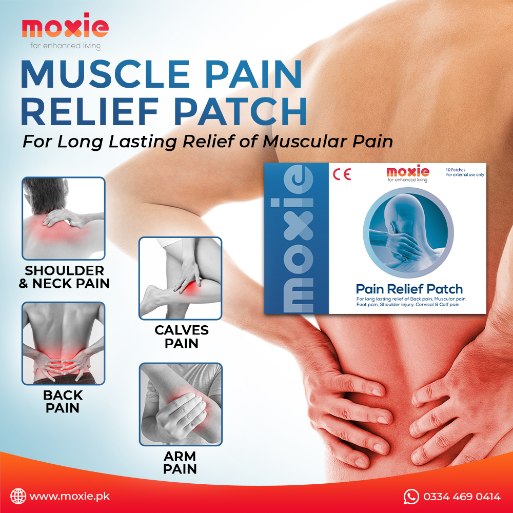 Muscle Pain Relief Patch – Moxie.pk