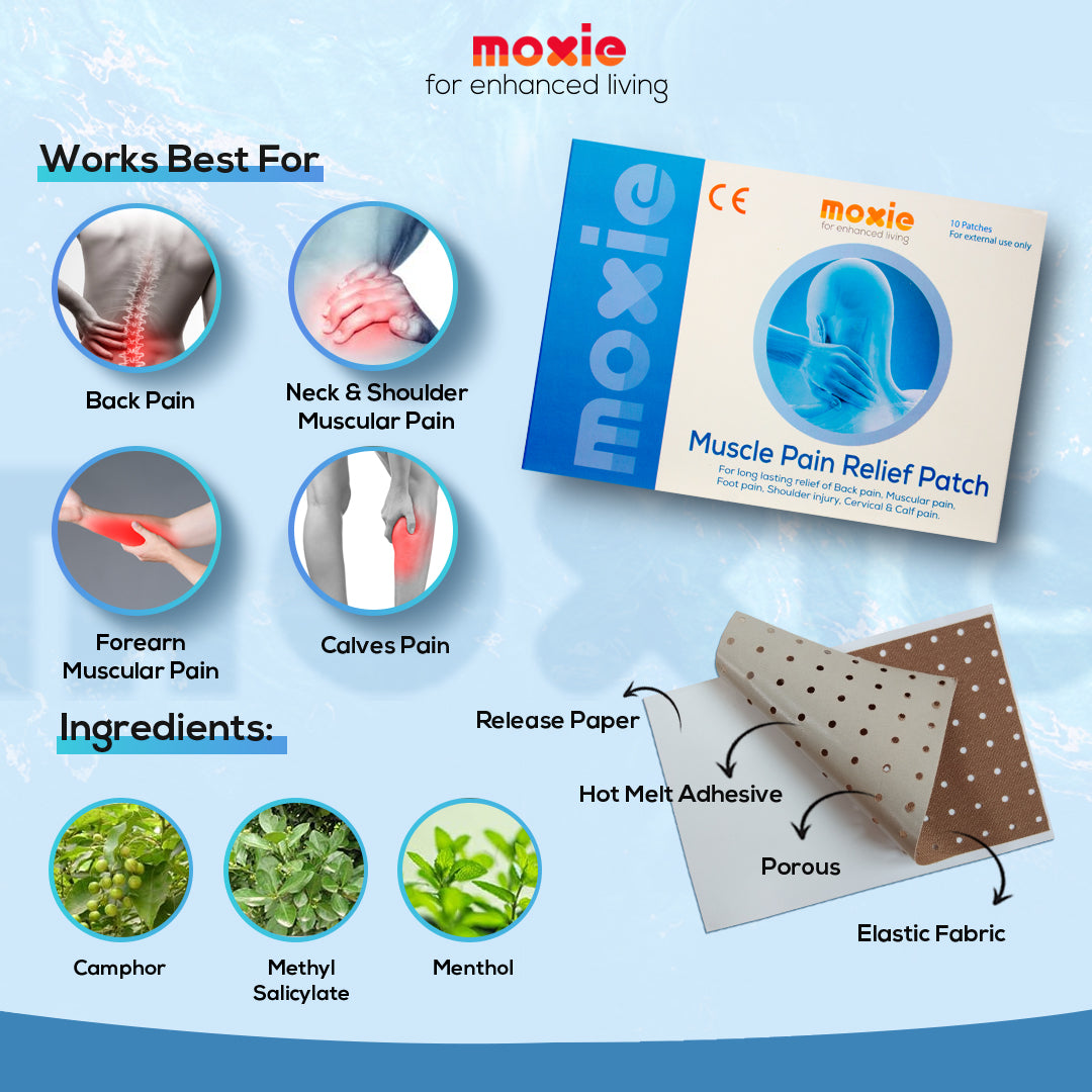 Muscle Pain Relief Patch – Moxie.pk